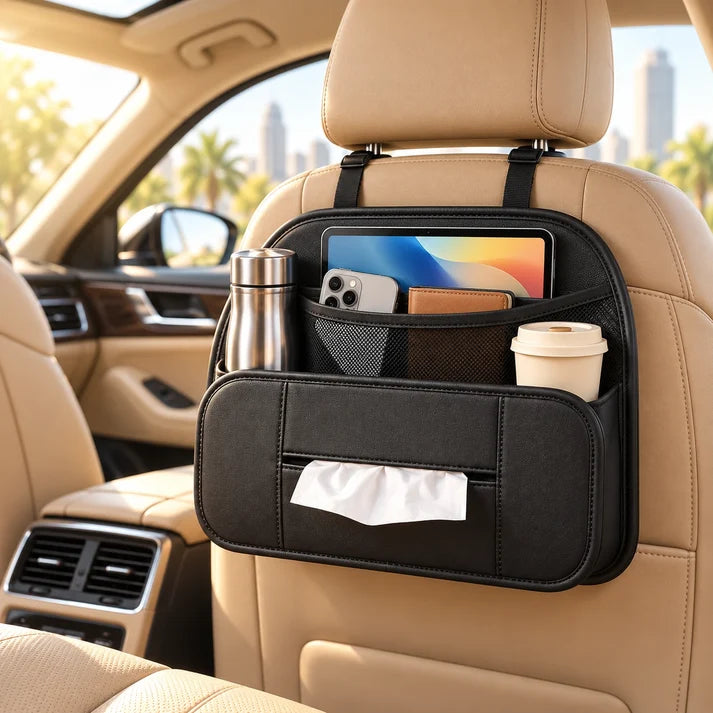 Car Backseat Storage Organizer