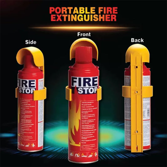 Portable Car Fire Extinguisher With Stand 500ml