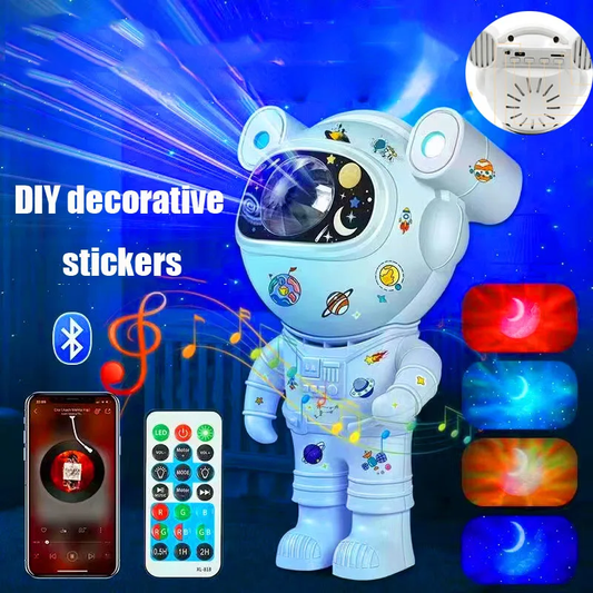 Astronaut Galaxy Star Projector With Speaker