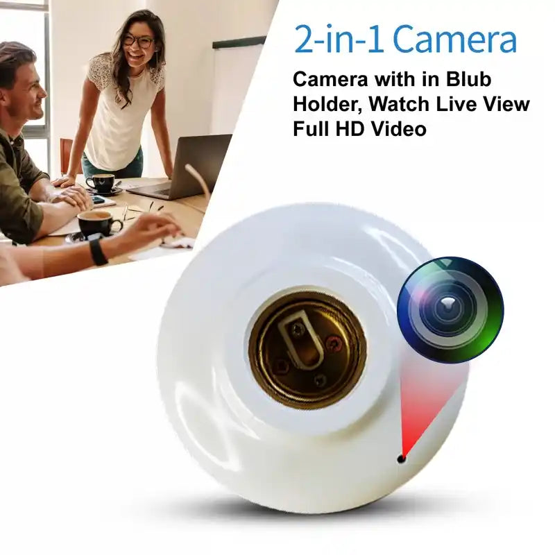 Bulb Holder Security Camera