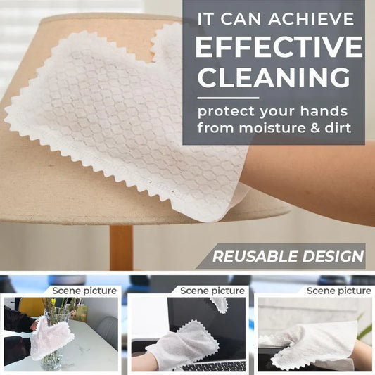 Dust-Free Cleaning Gloves