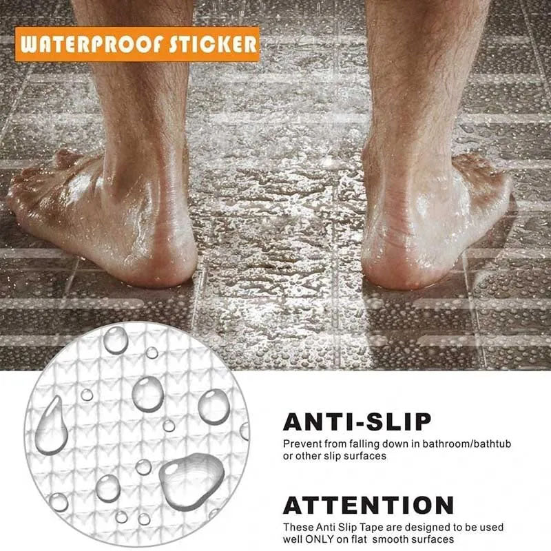 5Pcs Anti Skid Tape for Shower Tub Floor