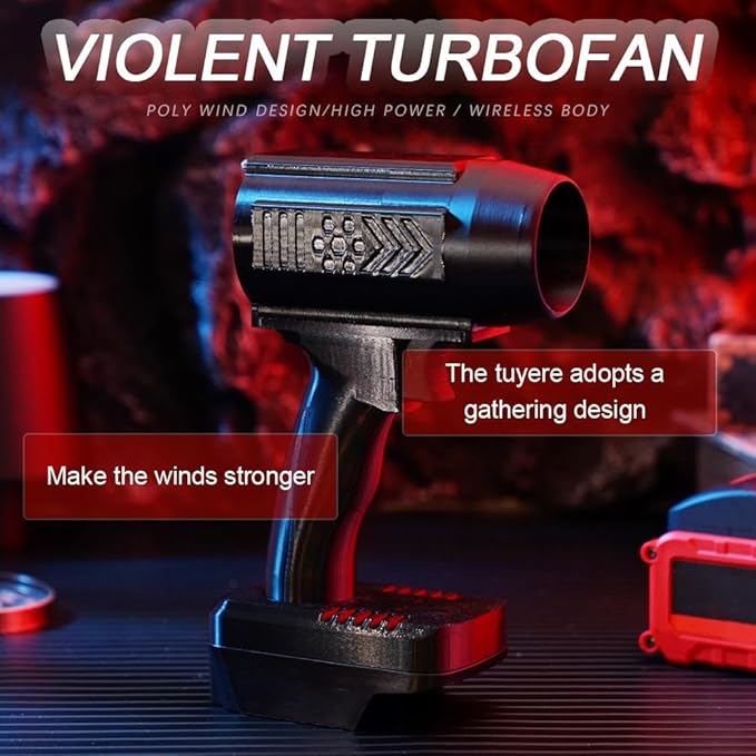 Rotary Air Gun Turbo Jet Fan