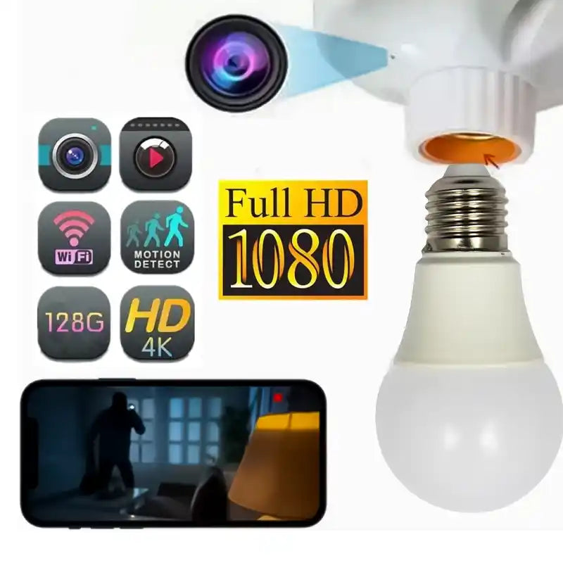 Bulb Holder Security Camera