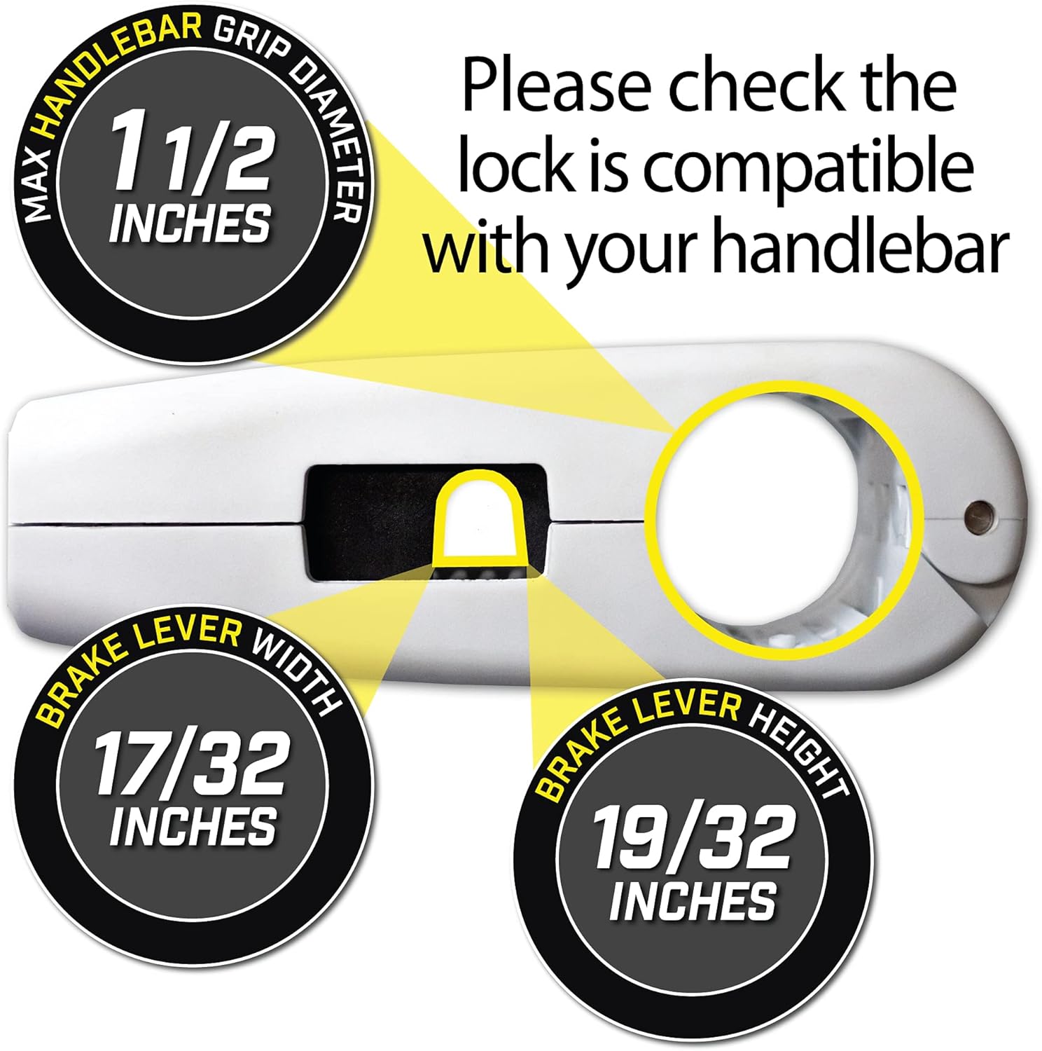 Anti theft handlebar lock