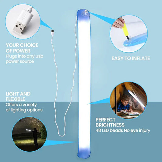 Inflatable Folding Camping Light