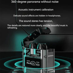 M25 TWS Digital Display Noise Reduction Earphones