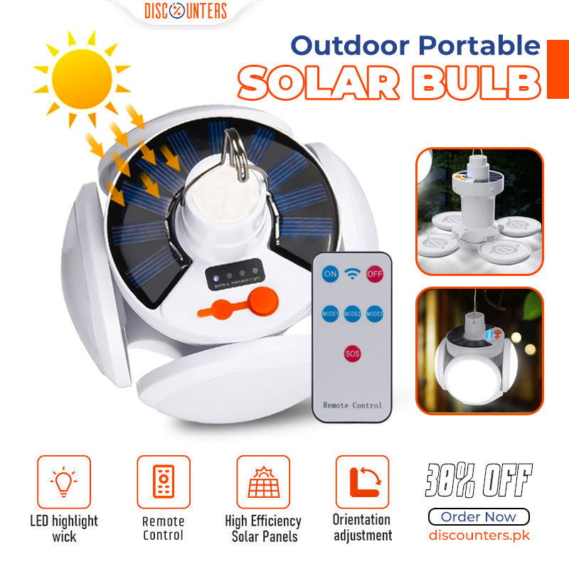 Outdoor Portable Solar Bulb