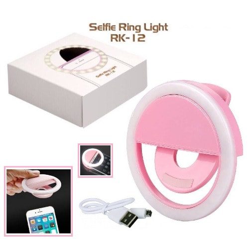 Selfie Ring Photography Flashlight