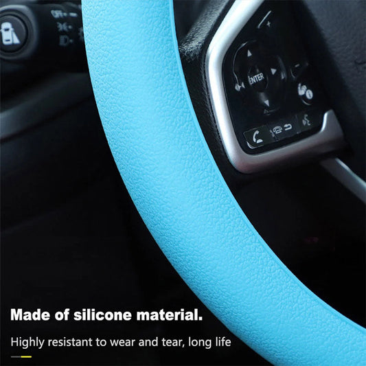 Car Non-slip Silicone Steering Wheel Cover