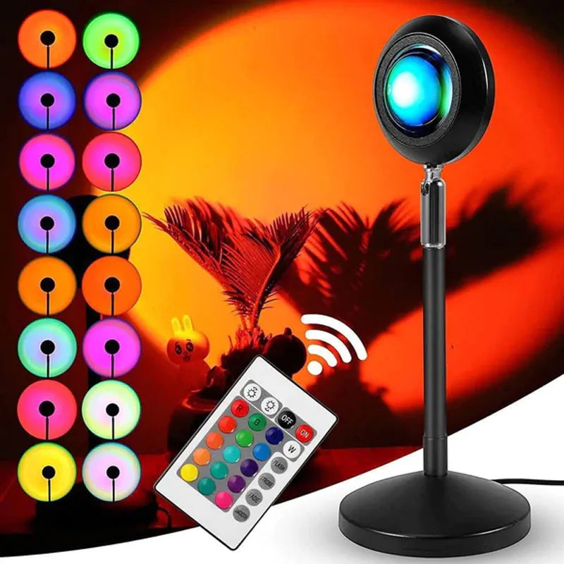 Sunset Lamp β 16 Colors Remote controlled