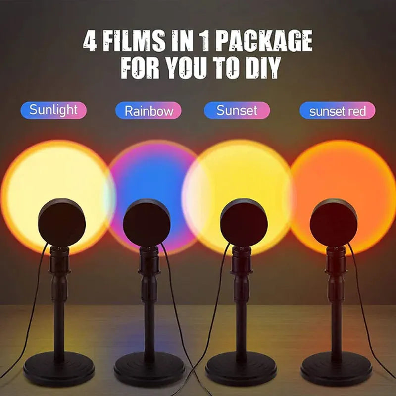 Sunset Lamp – 16 Colors Remote controlled