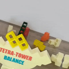 Tetra Tower Balance Build Game