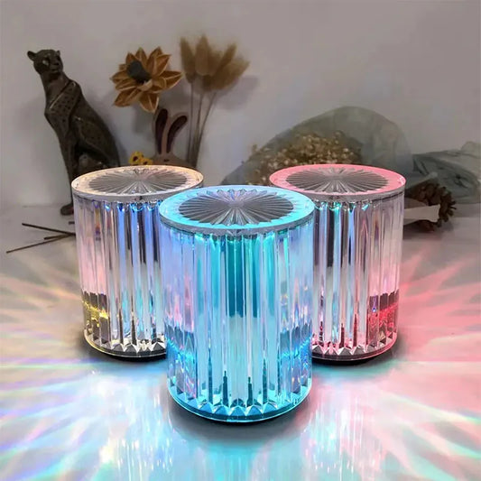 Touch Control Crystal table lamp, Romantic Night Light