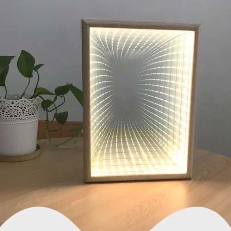 Magic Mirror 3D Photo Frame Infinity Mirror