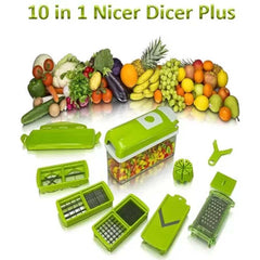 10 in 1 Nicer Dicer Plus Vegetable Cuter