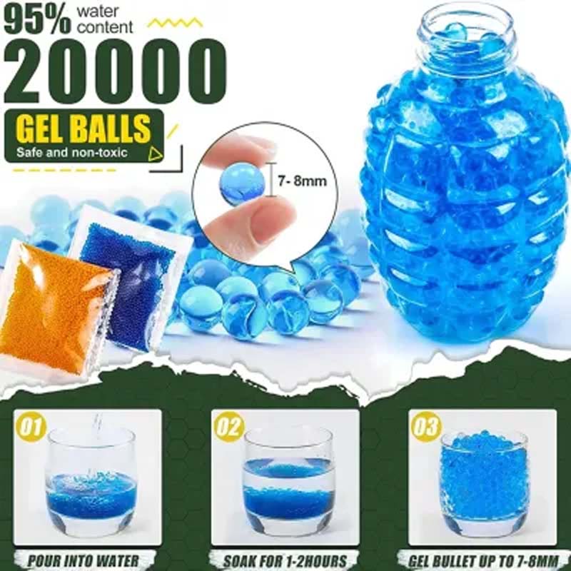 Gel Ball Automatic Rechargeable Toy Gun