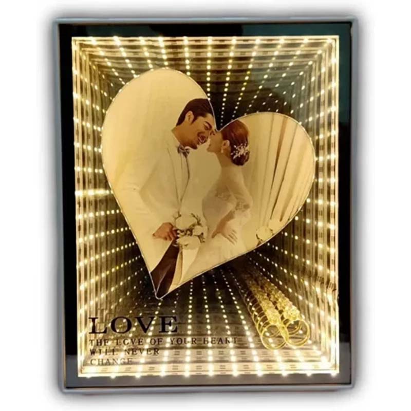 Magic Mirror 3D Photo Frame Infinity Mirror