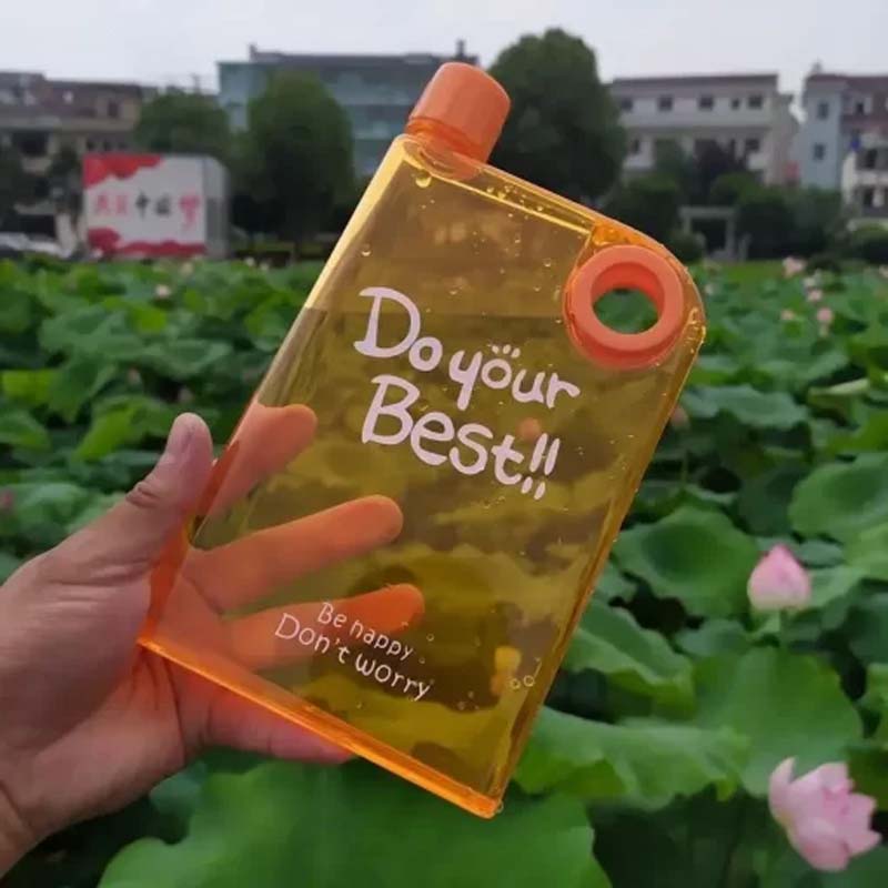 Note Book Water Bottle