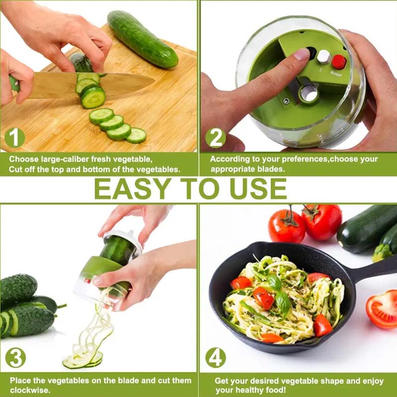Handheld Spiralizer Vegetable Slicer