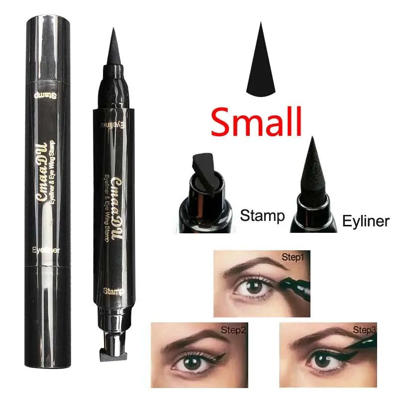 Waterproof Double Ended Eyeliner Pencil & Stamp