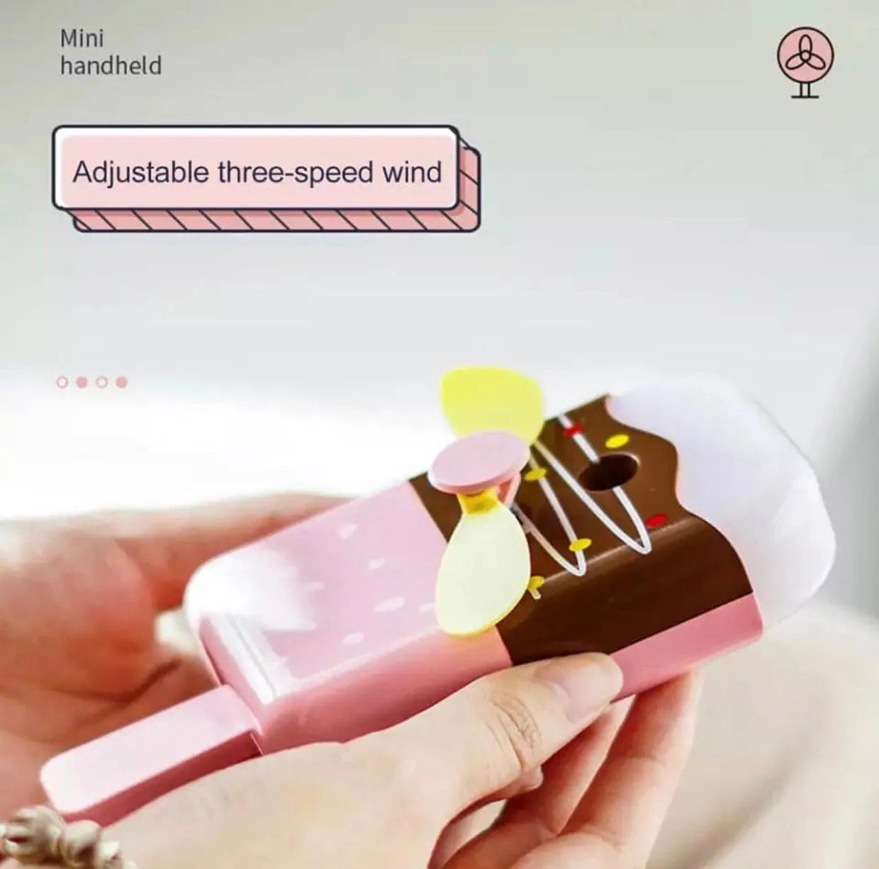 Mini Handheld Mist Fan