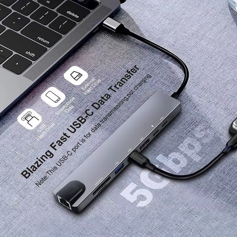 8 in 1 Usb Hubs