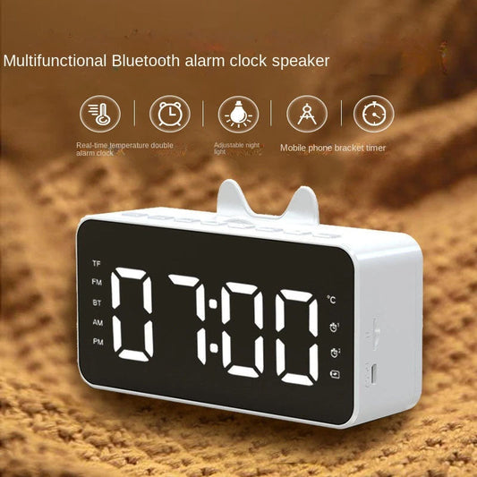 Wireless Bluetooth Speaker Alarm Clock