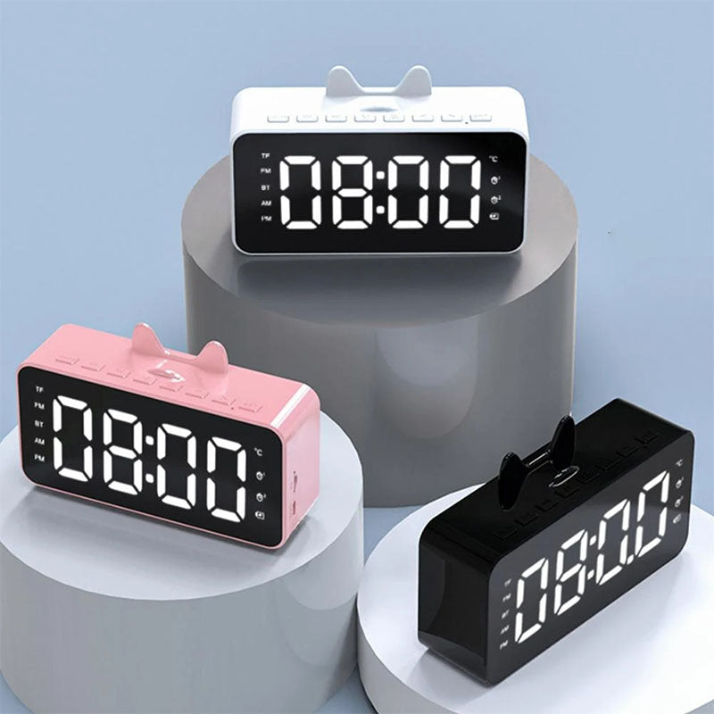 Wireless Bluetooth Speaker Alarm Clock