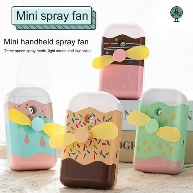 Mini Handheld Mist Fan