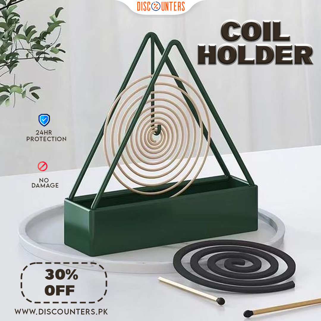 Customized Mosquito Coil Holder for Home Office And Bedroom