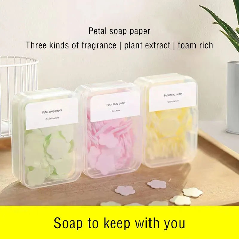 Disposable Petal Soap Paper