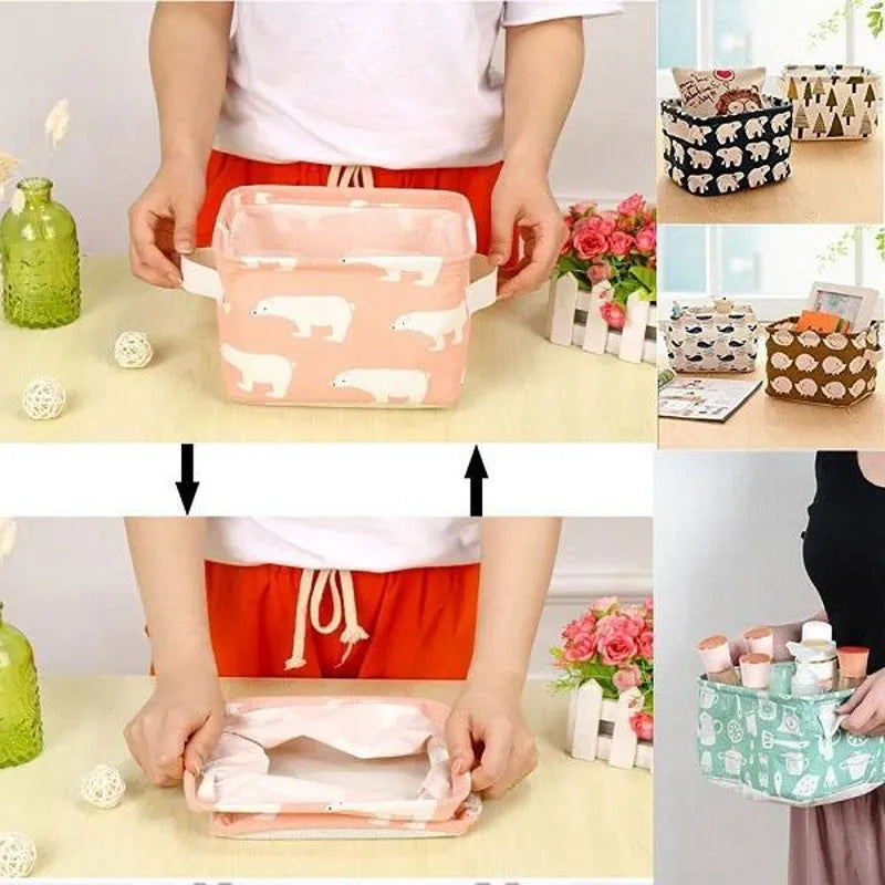 Foldable Storage Boxes ( Pack Of 5 )