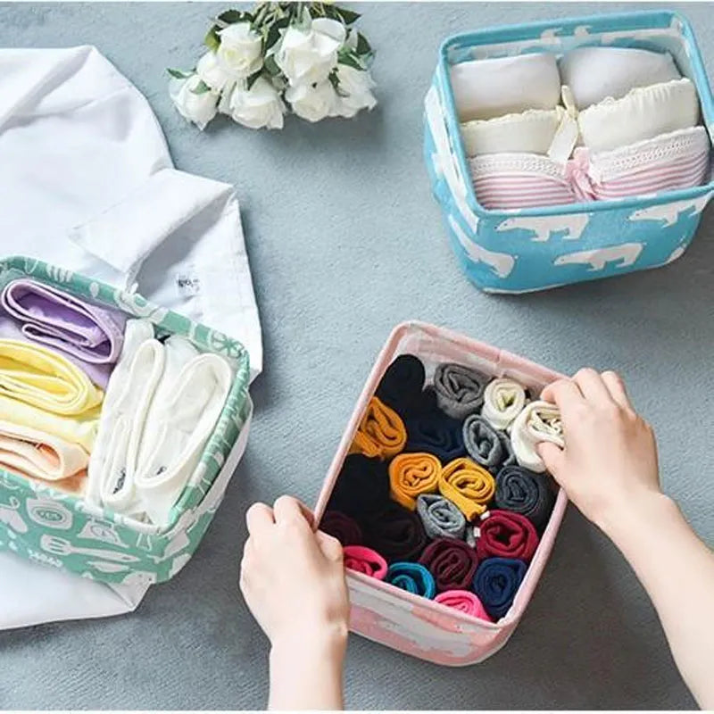 Foldable Storage Boxes ( Pack Of 5 )