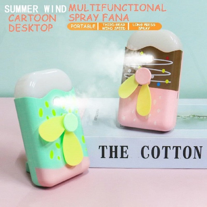 Mini Handheld Mist Fan