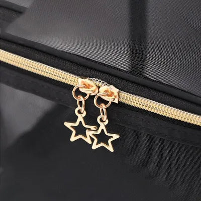 Transparent Mesh Makeup Box