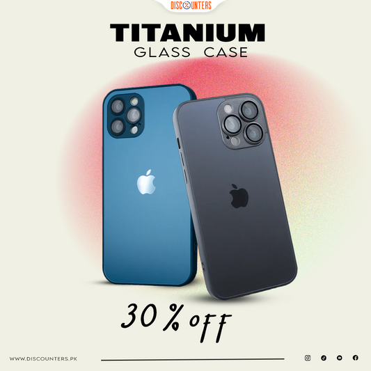 Titanium AG glass Case