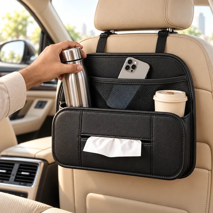 Car Backseat Storage Organizer