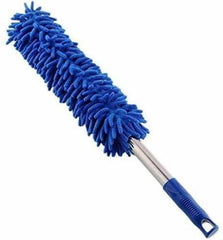 Multipurpose Microfiber Cleaning Duster With Extendable Telescopic Wall Hanging Handle Dry Duster