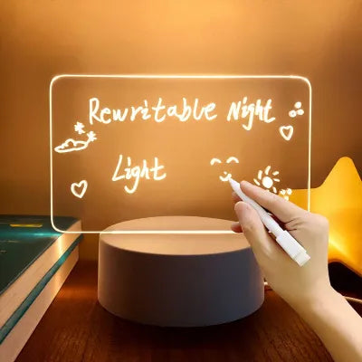 3D Erasable Night Light LED Board