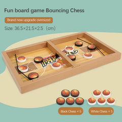 Fast Hockey Sling Puck Table Board Game