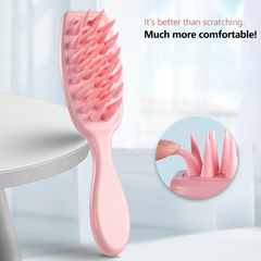 FlexiGroom Silicone Hairbrush