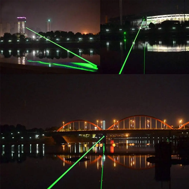 Burning Military Laser Light