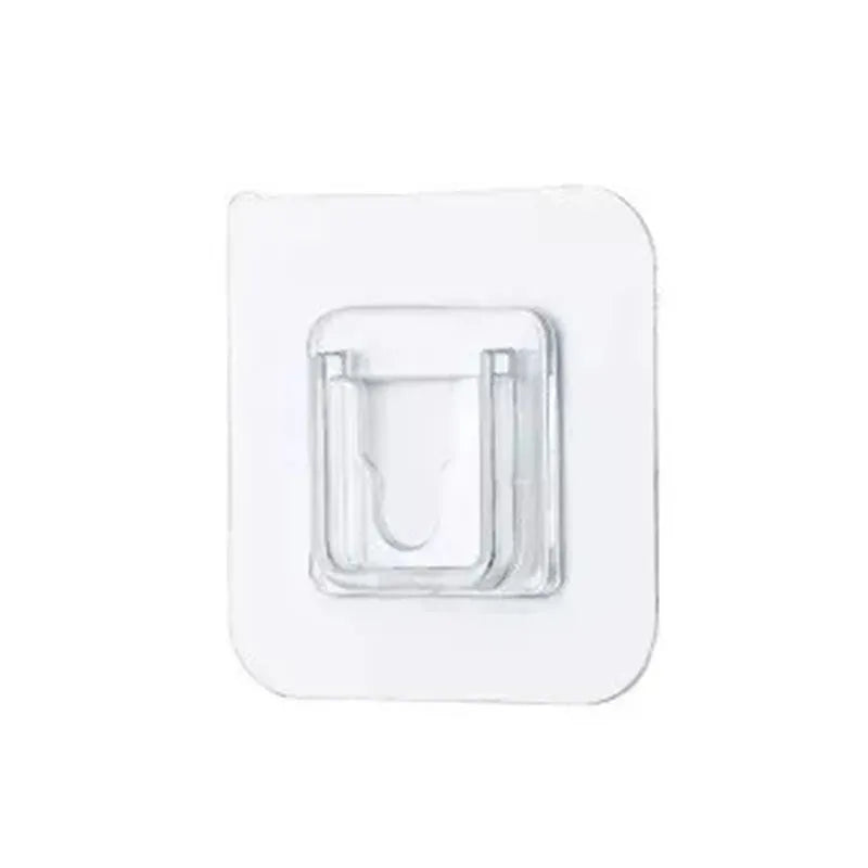 1 pair Transparent Double-sided Adhesive Wall Hooks