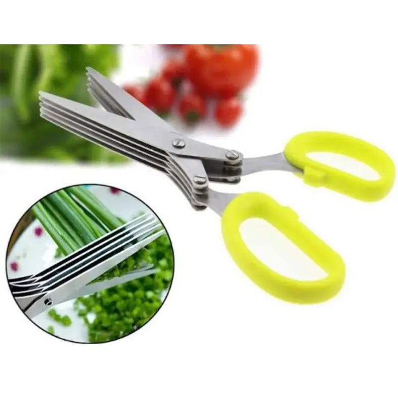 Multi-Functional Stainless Steel Kitchen Scissors Ã¢â‚¬â€œ 5 Layers