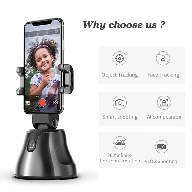 360Ã‚Â° Rotation Tracking Smart Phone Holder