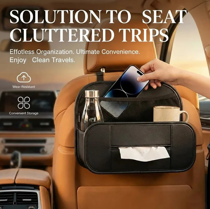 Car Backseat Storage Organizer