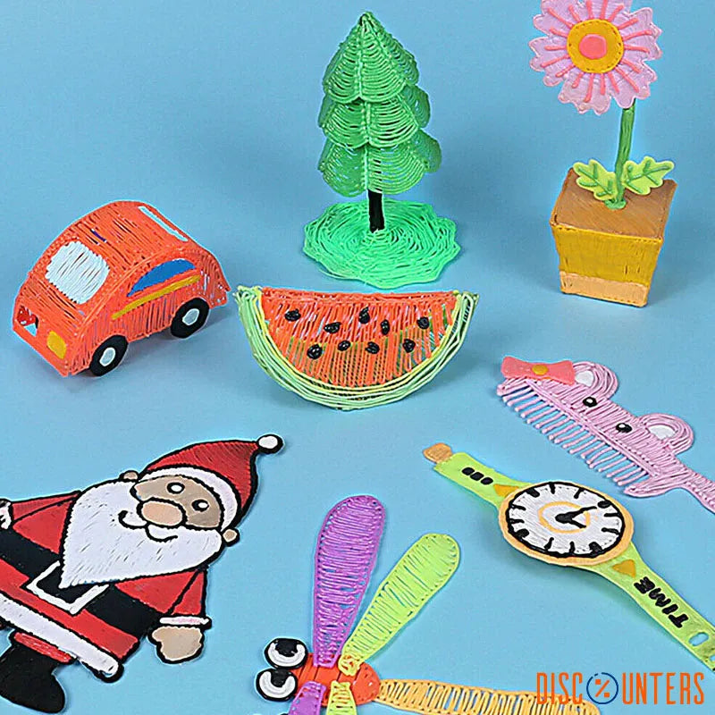 3D Pen for 3D Printing, Drawing Pen, USB 3D pen plus with safe filament, Creative Learning for Children Kids as Toys, DIY Arts & Crafts Boy Girls