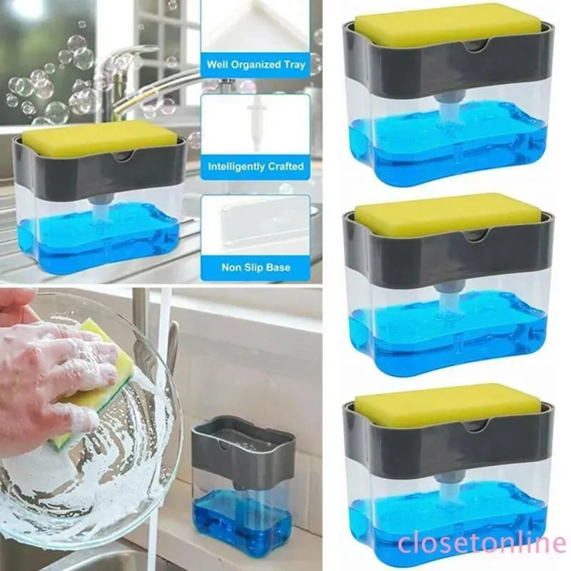 2 in 1 Soap Pump Dispenser