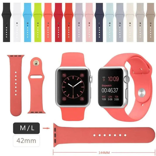 42 / 44mm Smart Watch Silicon Straps | Multicolor Option